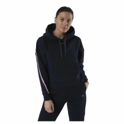 Relaxed Tape Hood Blue