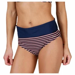 Retro Folded Brief Blue/Patterned