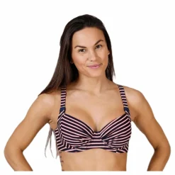 Retro, Unique Wire Bra Blue/Patterned