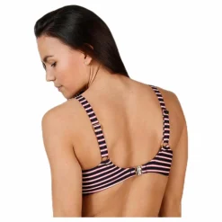 Retro, Unique Wire Bra Blue/Patterned