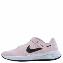 Revolution 6 FlyEase Big Kids' Easy On/Off Road Running Shoes PINK FOAM /BLACK