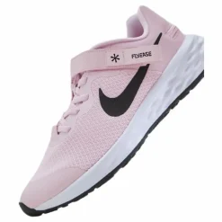 Revolution 6 FlyEase Big Kids' Easy On/Off Road Running Shoes PINK FOAM /BLACK