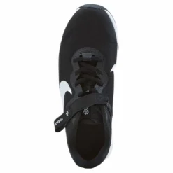 Revolution 6 FlyEase Big Kids' Easy On/Off Road Running Shoes BLACK/WHITE-DK SMOKE GREY