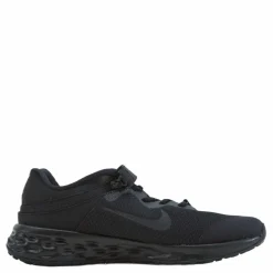 Revolution 6 FlyEase Big Kids' Easy On/Off Road Running Shoes BLACK/BLACK-DK SMOKE GREY