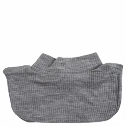 Rib Baby Neck Warmer Greymelange