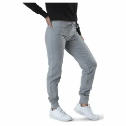 Rib Cuff Pants Grey