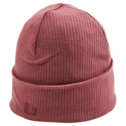Rib Merino Hat Rose