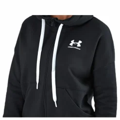 Rival Fleece Fz Hoodie Black