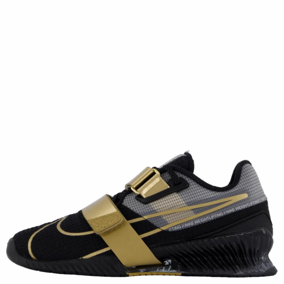 Romaleos 4 Black/metallic Gold-white