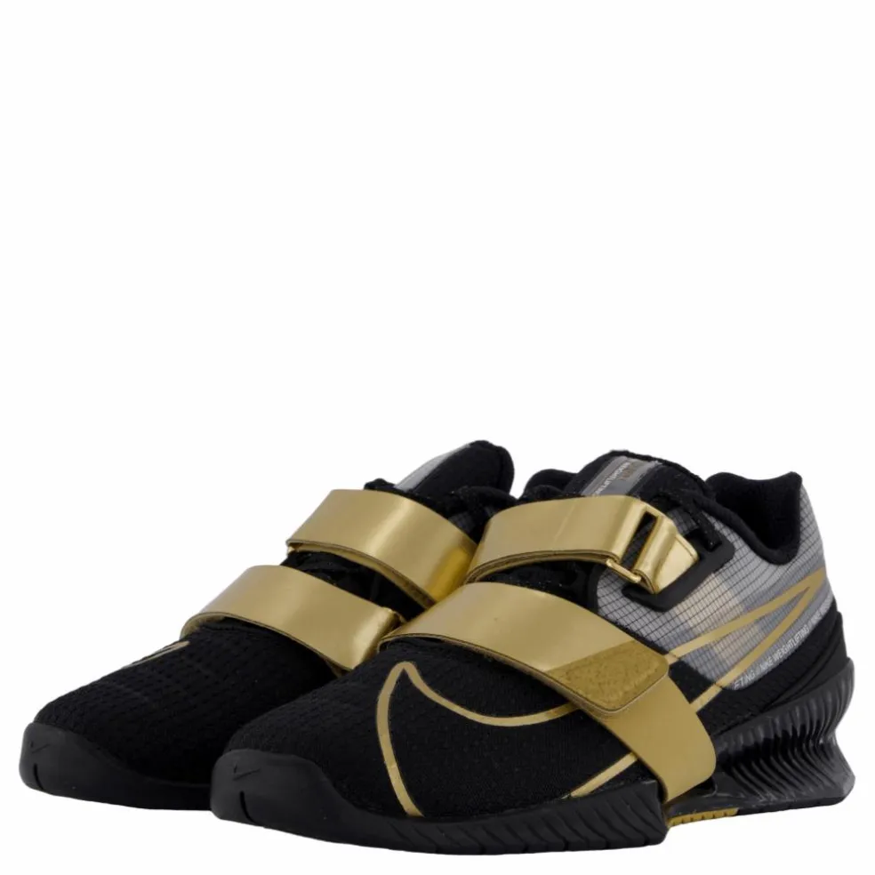 Romaleos 4 Black/metallic Gold-white
