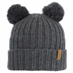 Roxtuna Pompom Hat Grey
