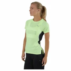 Run Lite Laser Cat SS Tee Yellow