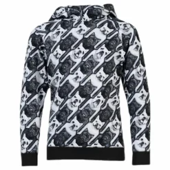 Russel Bulldog Hoodie Black