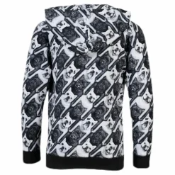 Russel Bulldog Hoodie Black