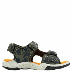 Saimen Blinking Sandal Orange/Green