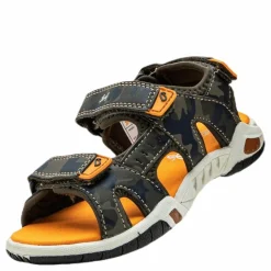 Saimen Blinking Sandal Orange/Green