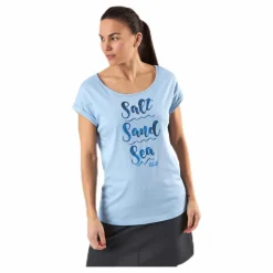 Salt Sand Sea Tee Blue