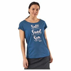 Salt Sand Sea Tee Blue