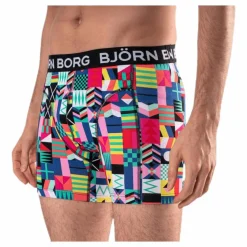 Sammy Geo Flag Shorts 3-pack Green/Black