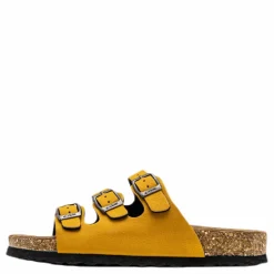Santa Cork Sandals Gold