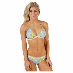 Sardinien Triangle Bikini Set Blue