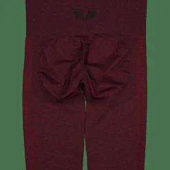 Seamless Booster Melange Tight Ruby