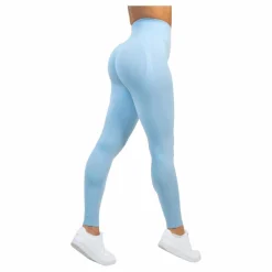 Seamless Booster Tights Sky Blue