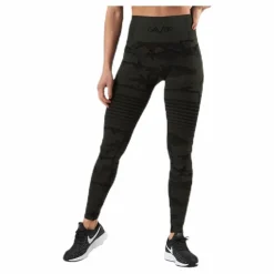 Seamless Camo Leggings Patterned/Black