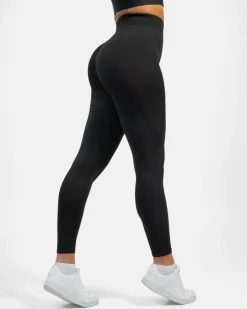 Seamless Signature Tights Black
