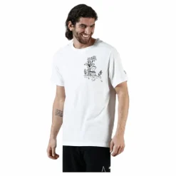 Season Court Tee White/Black