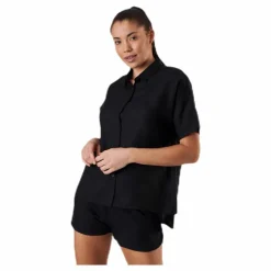 Shirt Short Sleeve Nibe Black