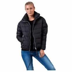 Short Light Weight Jacket Black