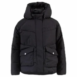 Short Padded Junior Jacket Black