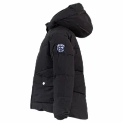 Short Padded Junior Jacket Black