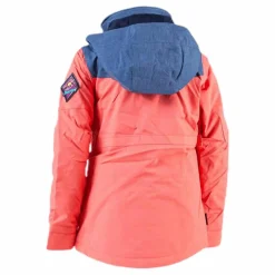 Shortleaf Dryride Parka Youth Orange/Blue