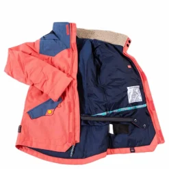 Shortleaf Dryride Parka Youth Orange/Blue