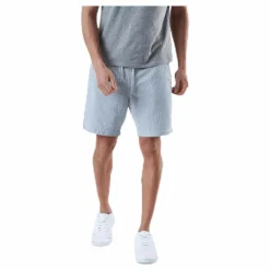 Shorts Vejle Thin Stripes Blue