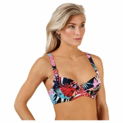 Sicilia Unique Wire Bra Patterned/Black