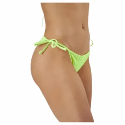 Side Tie Bikini Bottom Yellow