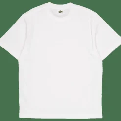 Signature Print Cotton T-shirt 70v White