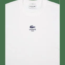 Signature Print Cotton T-shirt 70v White