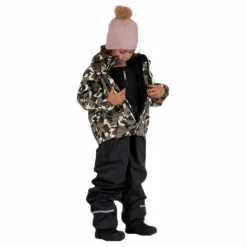 Skur Fodrat regnställ Patterned/Green