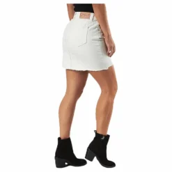 Sky Reg Skirt Raw Edge Dest.Bb