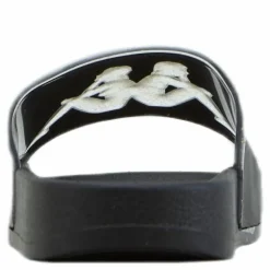 Slipper, Authentic Aqua 1 Black/Gold