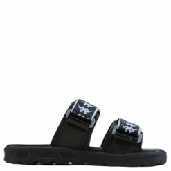 Slipper, Authentic Banda Aster Black/Silver