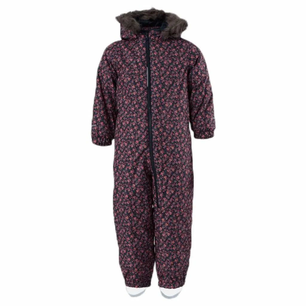 Snow08 Suit Mini Flower Blue