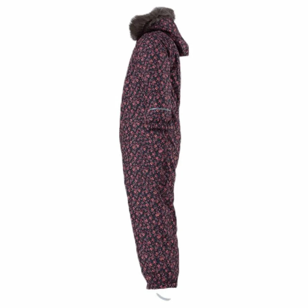 Snow08 Suit Mini Flower Blue