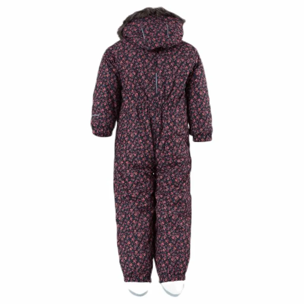 Snow08 Suit Mini Flower Blue