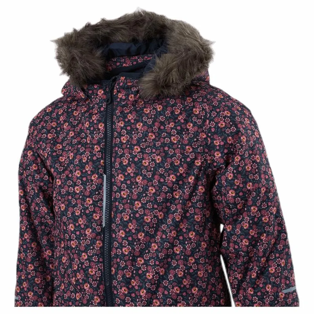 Snow08 Suit Mini Flower Blue