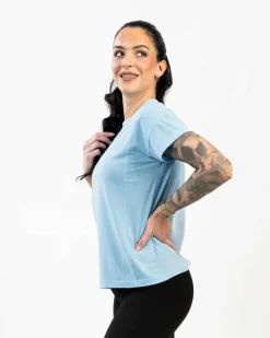 Soft Performance Tee Air Blue